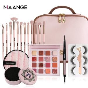 MAANGE Pro 12 pcs/lot Makeup Brushes Set brush Mak